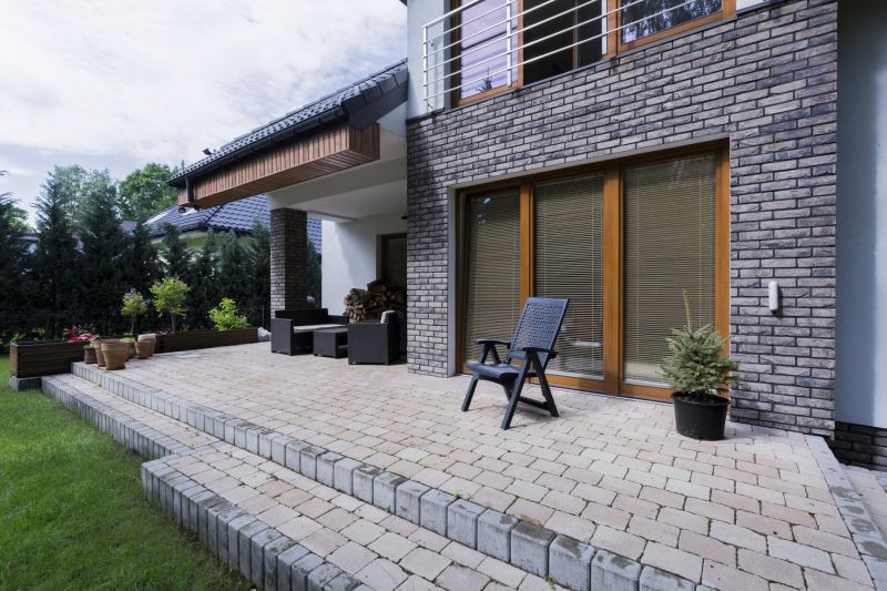 Outdoor Brick Patio