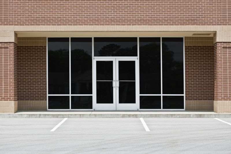 Commercial Brick Entrance